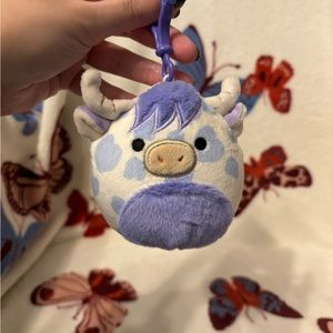 Squishmallow Clip- Conway the Cow- Brand new with tags